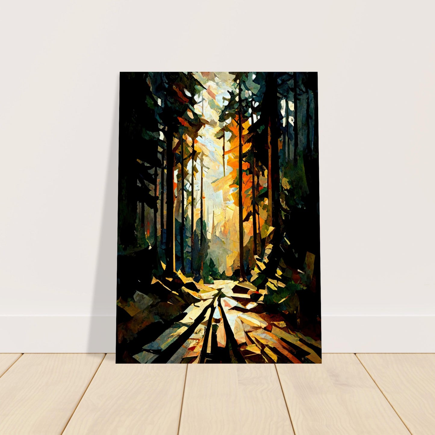 Pine Forest Sunrise II - Unframed Print
