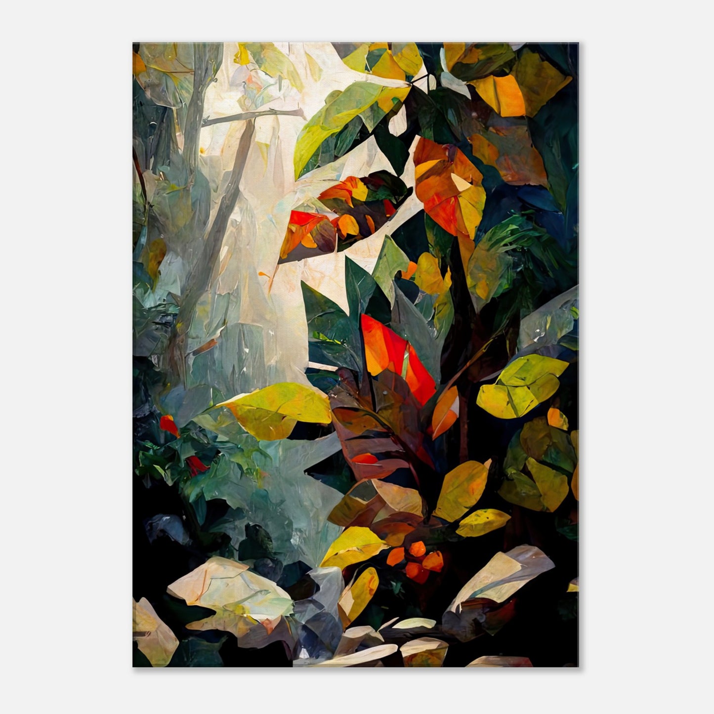 Rainforest Colour II - Canvas