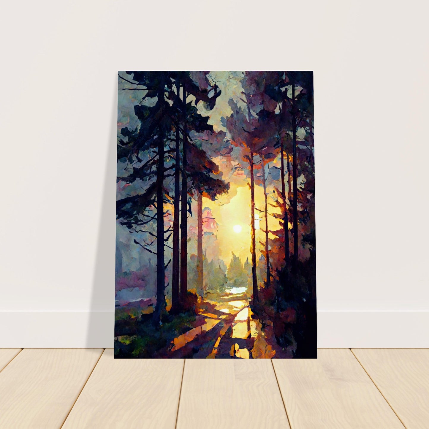 Pink Winter Morning II - Unframed Print