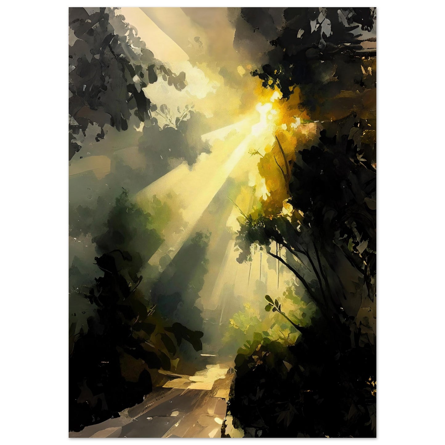 Daintree Sunlight I - Unframed Print