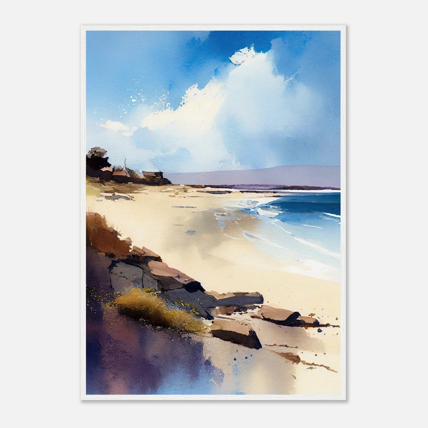 Arisaig Air III - Wooden Framed Print