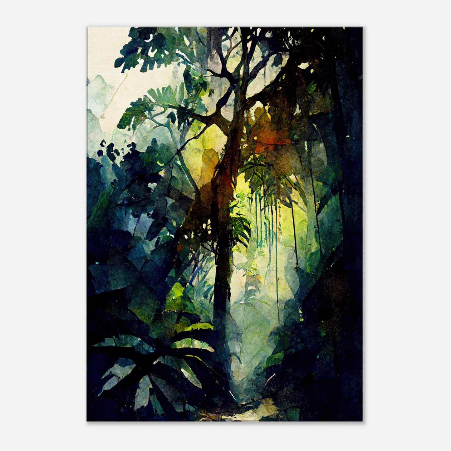 Deep in the Daintree I - Canvas