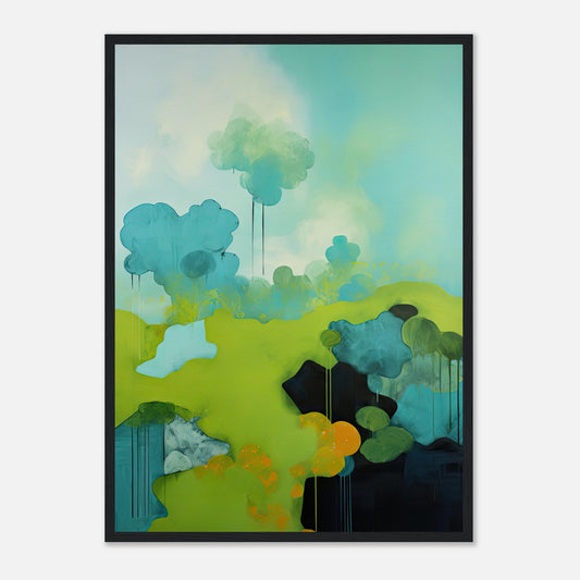 Portentous Skies III - Wooden Framed Print