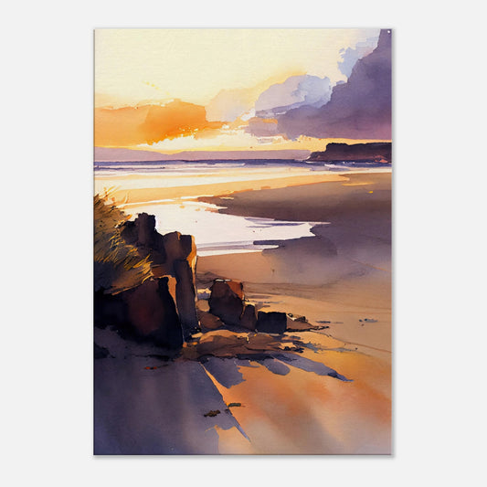 Traigh Mhor Sunset I - Canvas Art