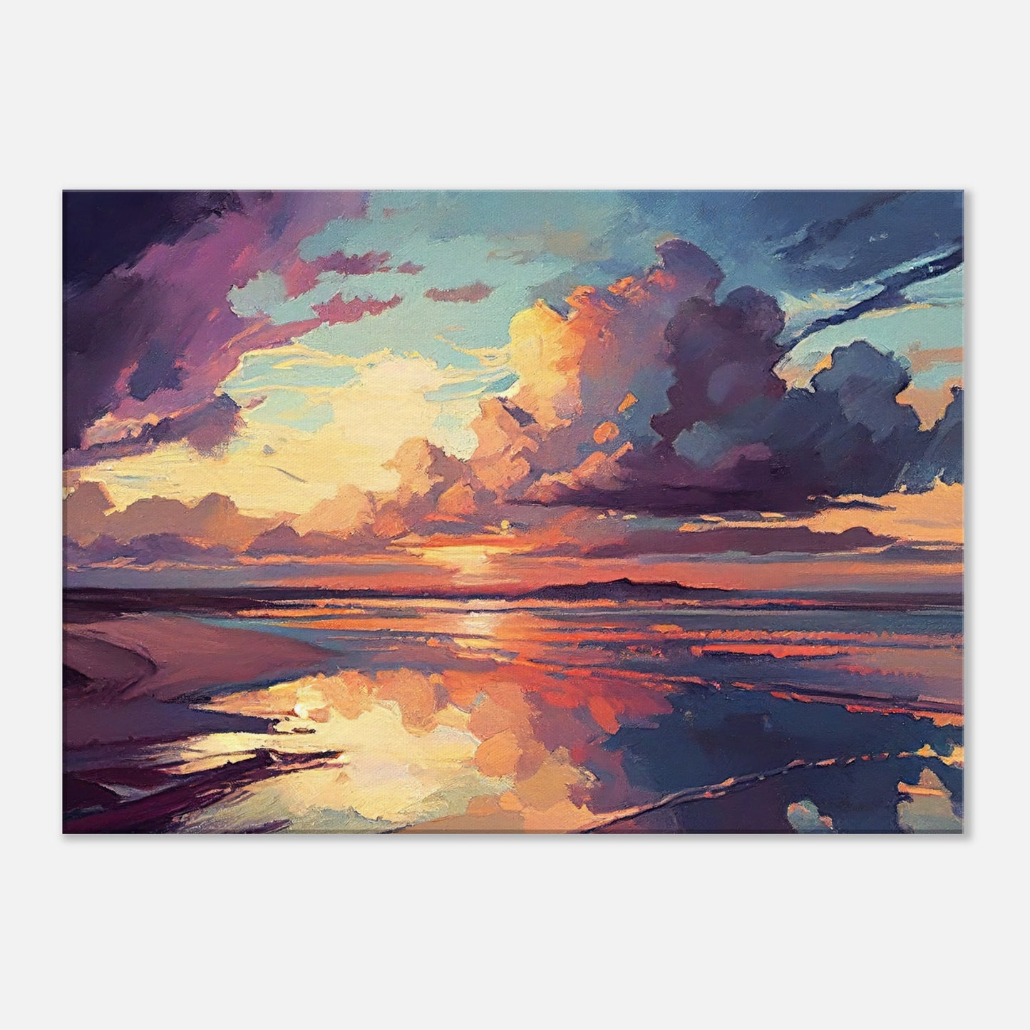 Amethyst Sunset II - Canvas Art