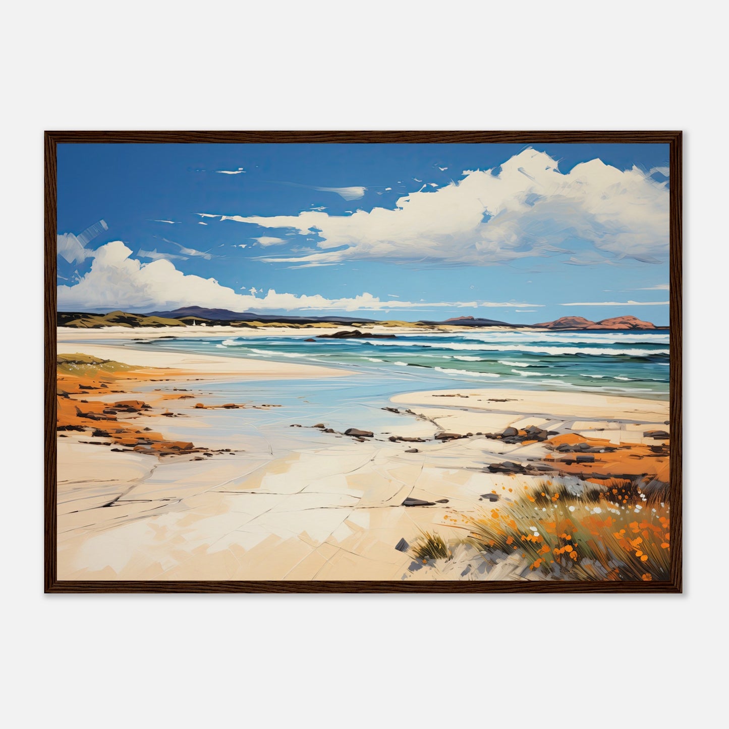 Bay of Fires I - Wooden Framed Print