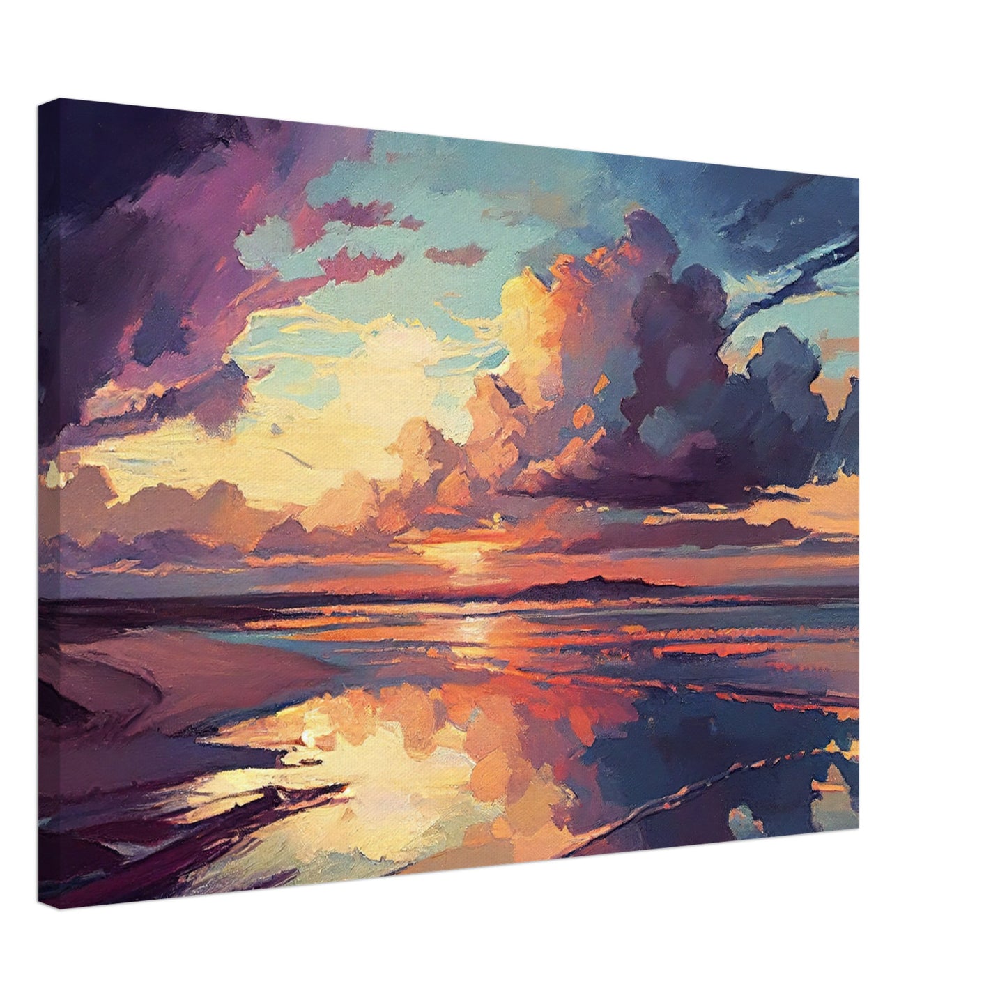 Amethyst Sunset II - Canvas Art