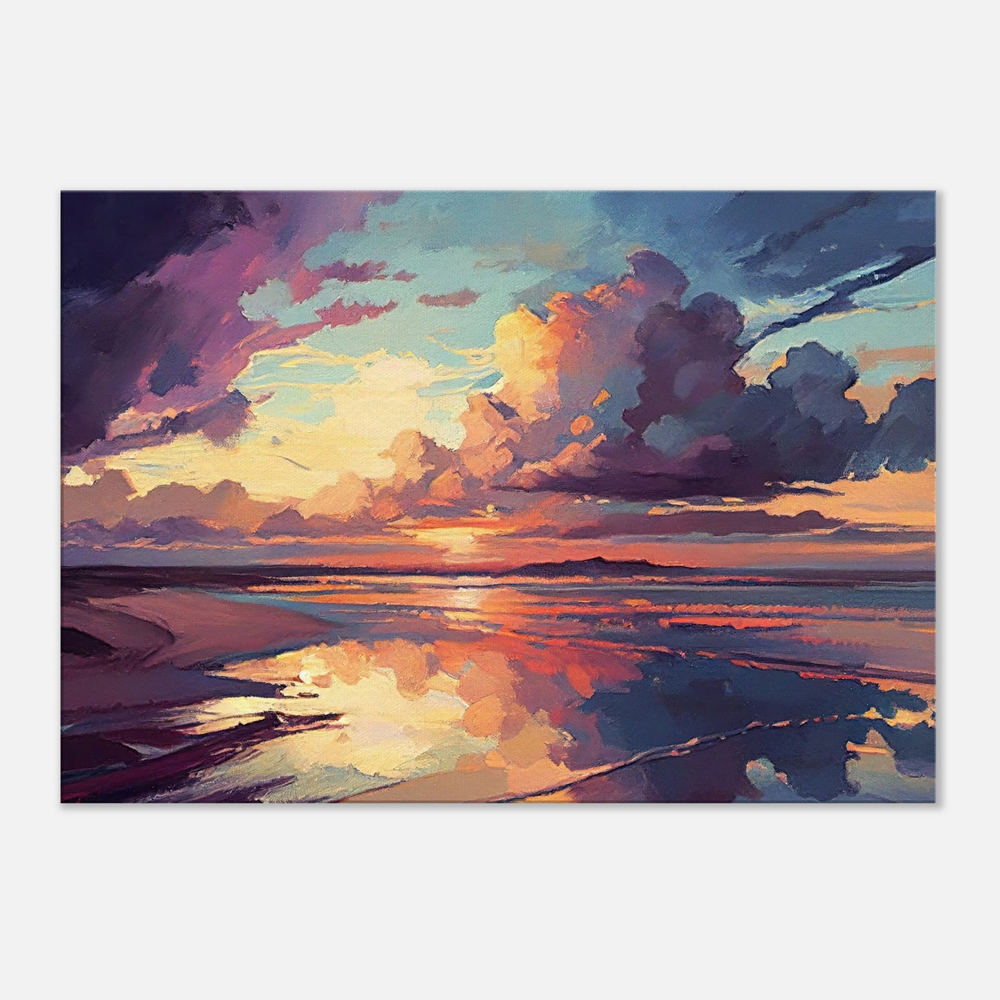 Amethyst Sunset II - Canvas Art