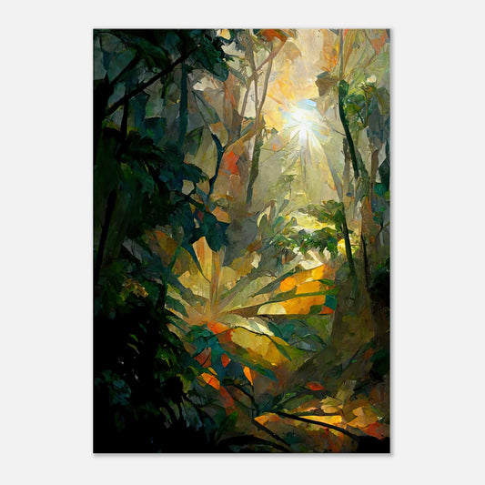 Rainforest Colour III - Canvas