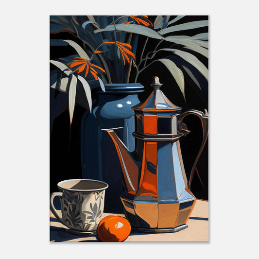 Coffee Pot Reflections - Canvas