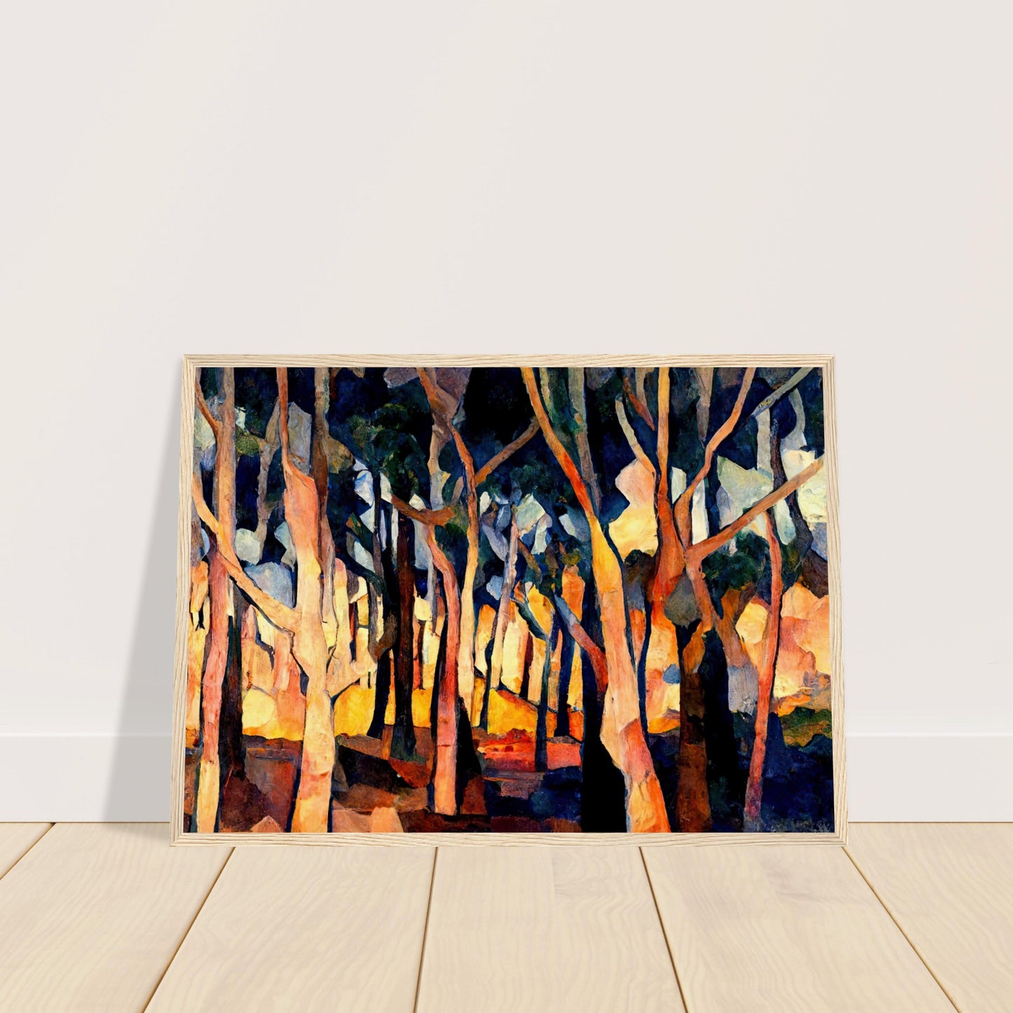 Gum Tree Radiance II - Wooden Framed Print