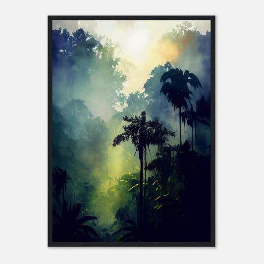 Tropical Haze I - Wooden Framed Print