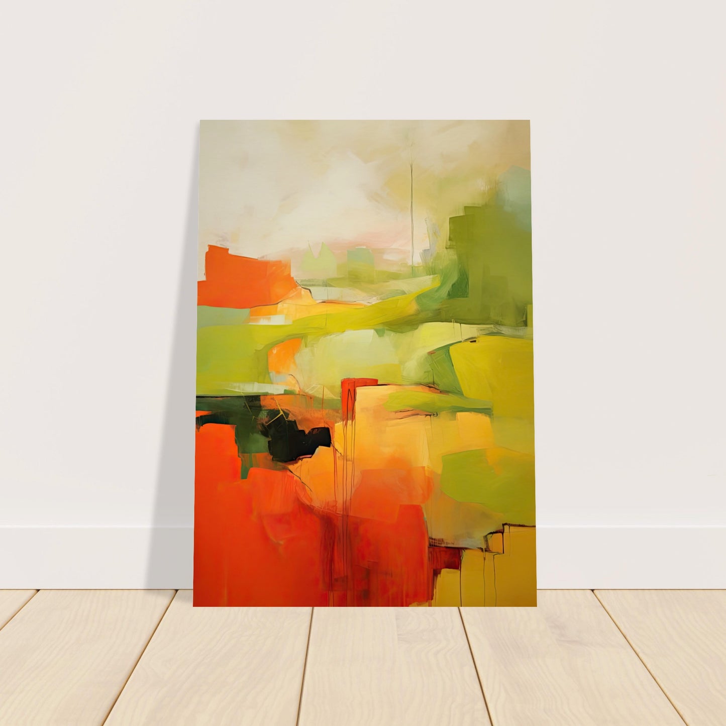 Red Earth, Emerald Dawn II - Unframed Print