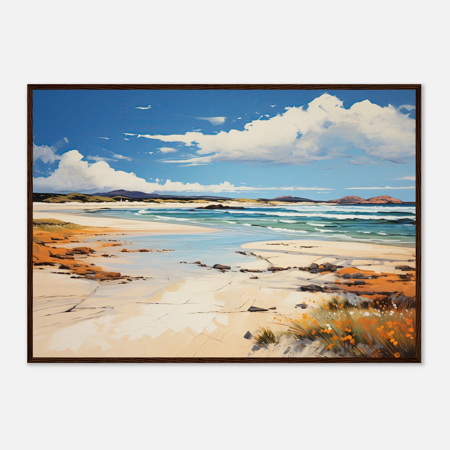 Bay of Fires I - Wooden Framed Print