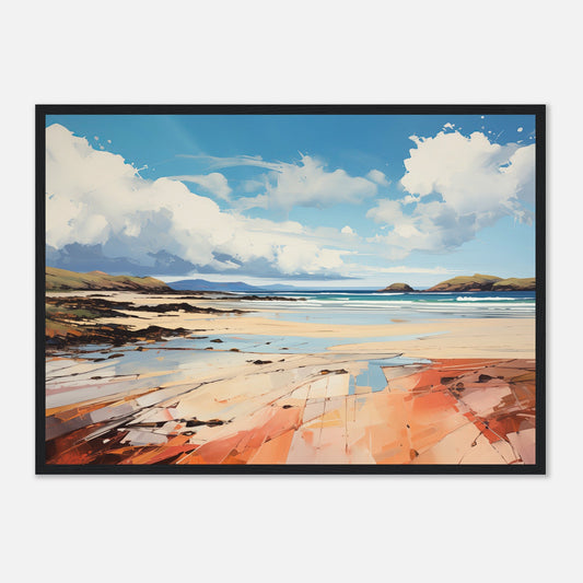 Bay of Fires III - Wooden Framed Print