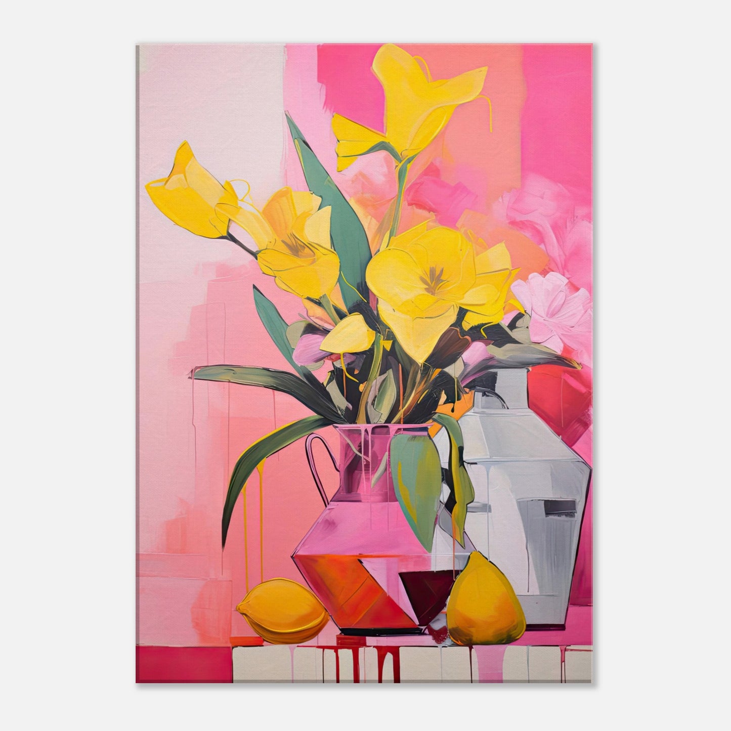 Radiant Blooms II - Canvas