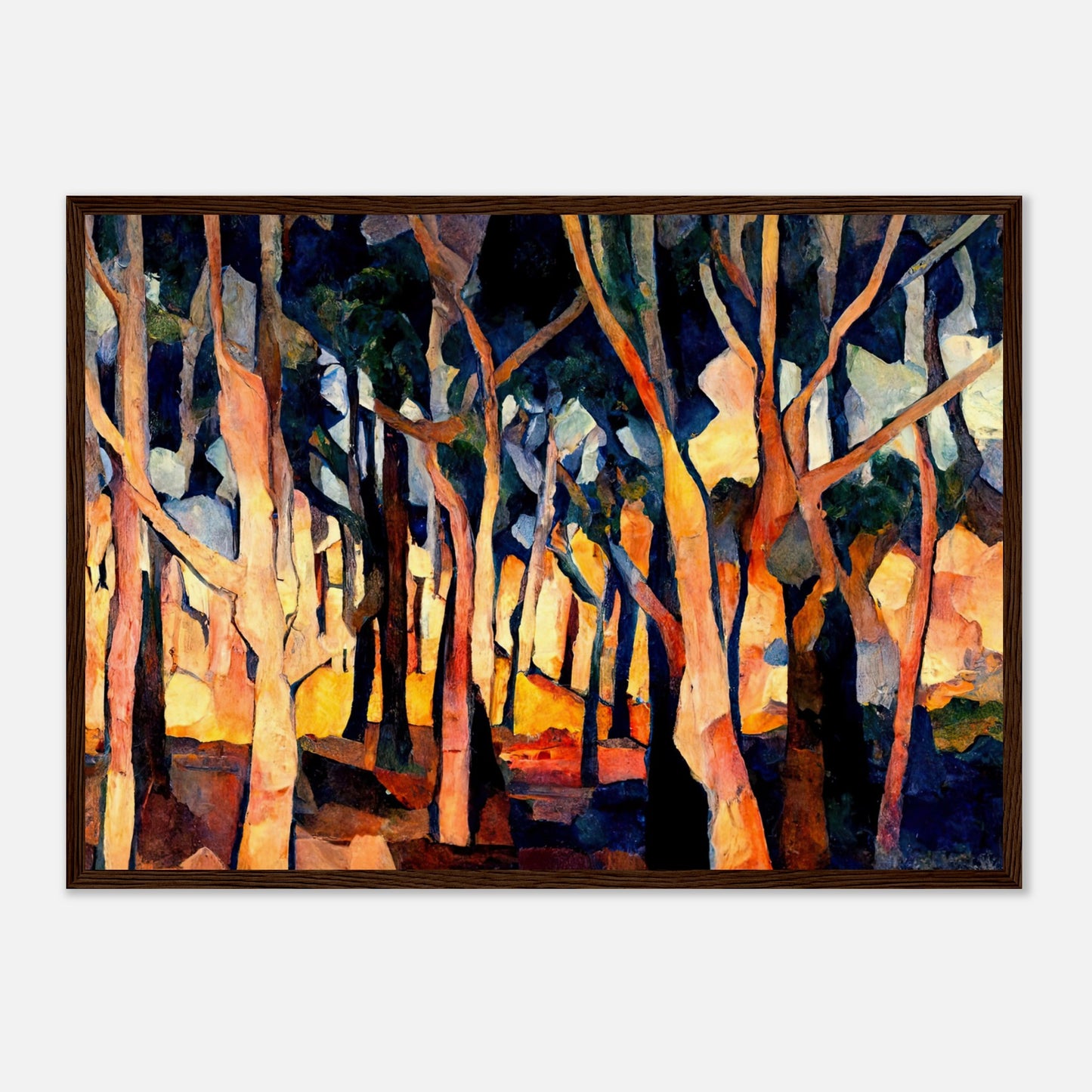 Gum Tree Radiance II - Wooden Framed Print