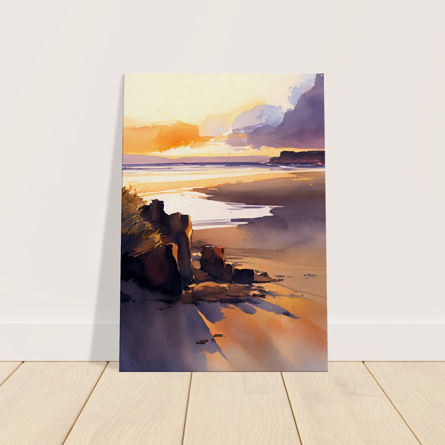 Traigh Mhor Sunset I - Canvas Art