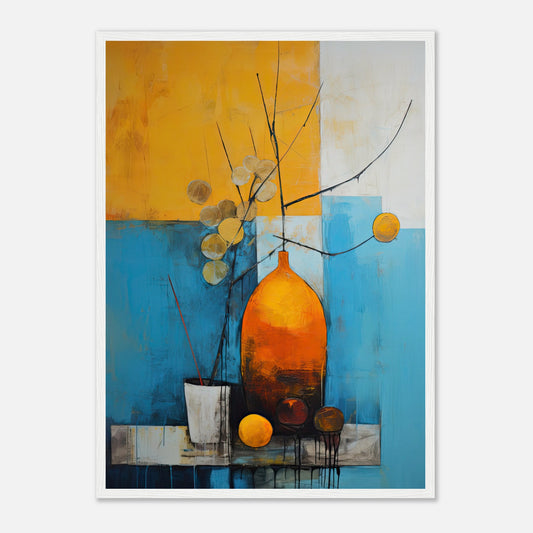 Vivid Harmony I - Wooden Framed Print