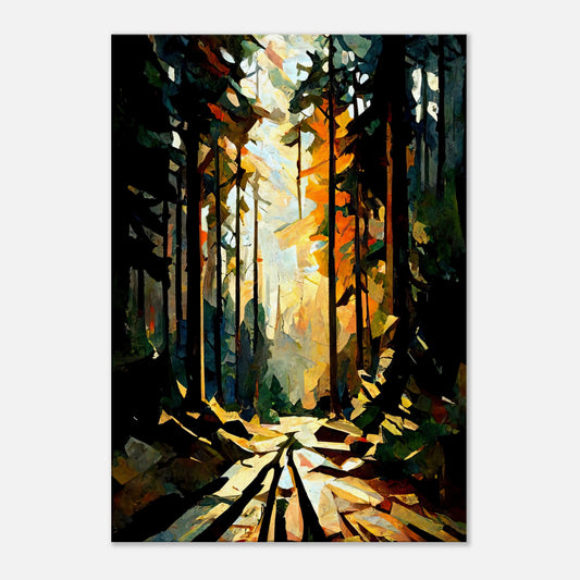 Pine Forest Sunrise II - Canvas