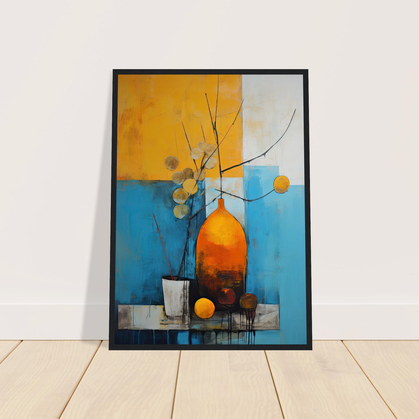 Vivid Harmony I - Wooden Framed Print