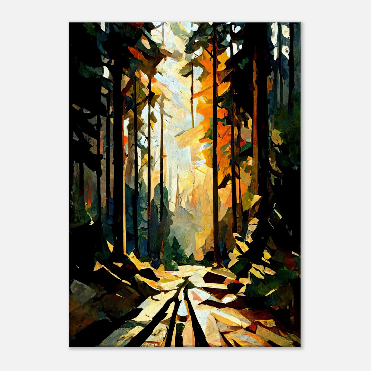 Pine Forest Sunrise II - Canvas