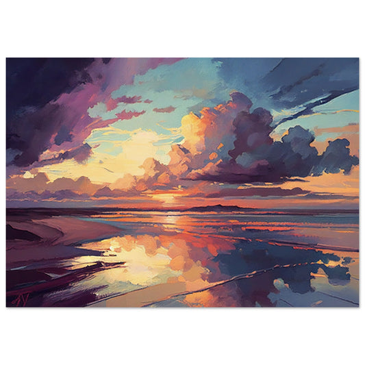 Amethyst Sunset II - Unframed Print