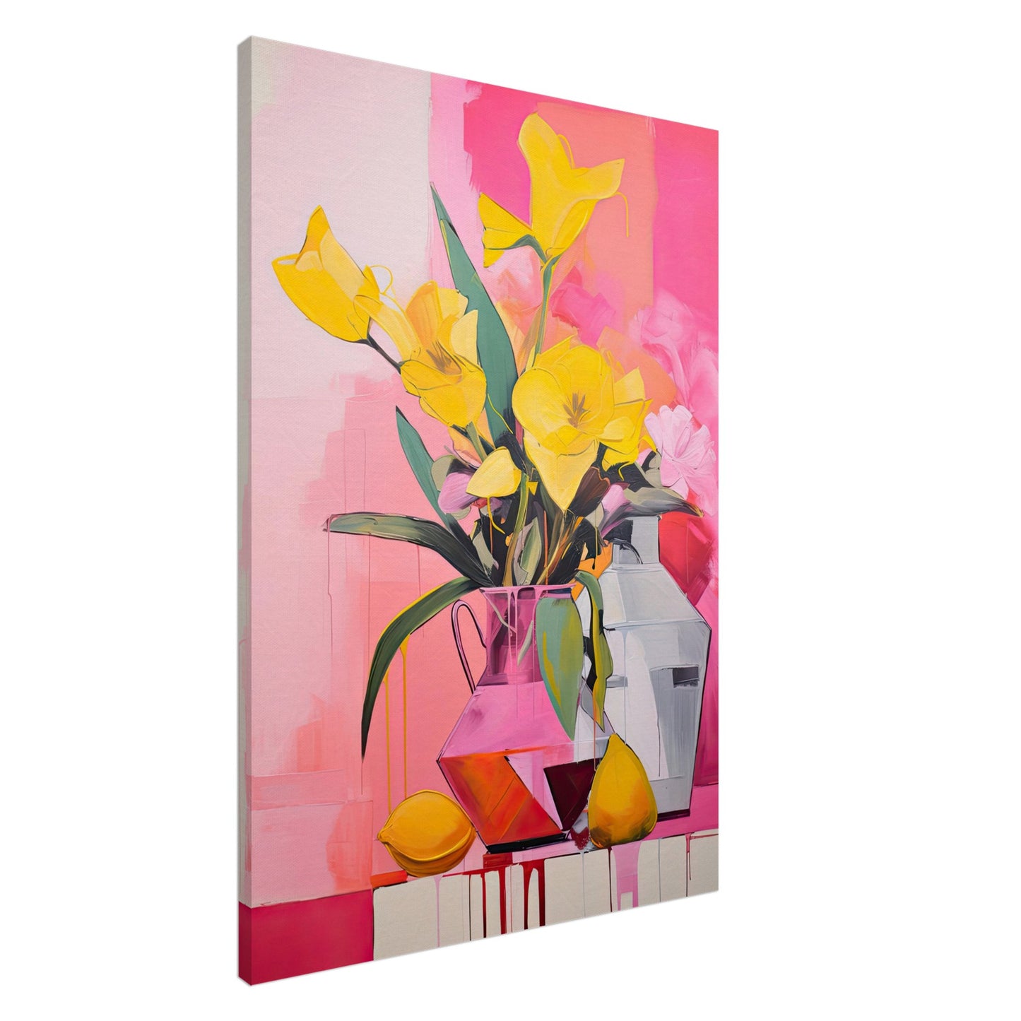 Radiant Blooms II - Canvas