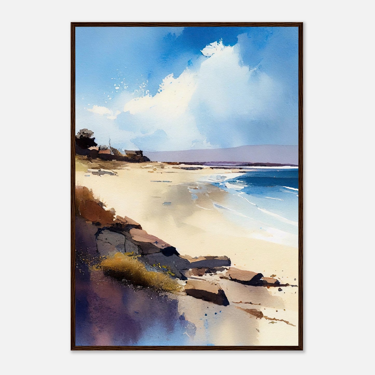 Arisaig Air III - Wooden Framed Print