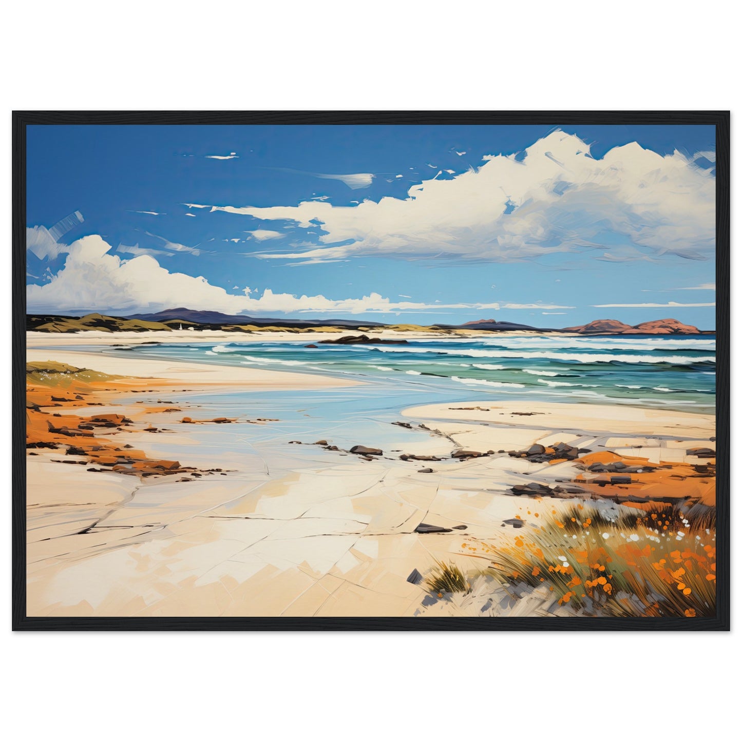 Bay of Fires I - Wooden Framed Print