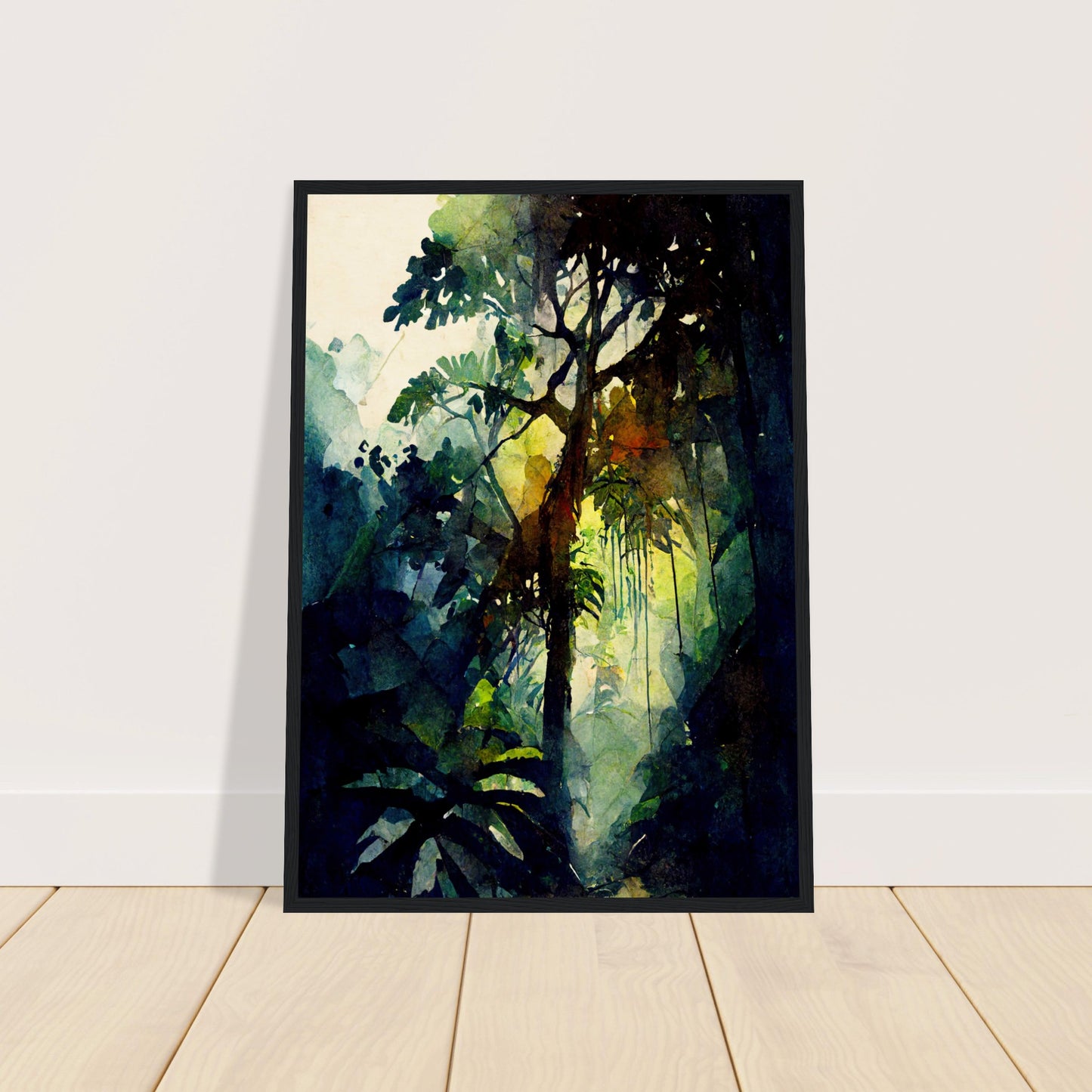 Deep in the Daintree I - Wooden Framed Poster