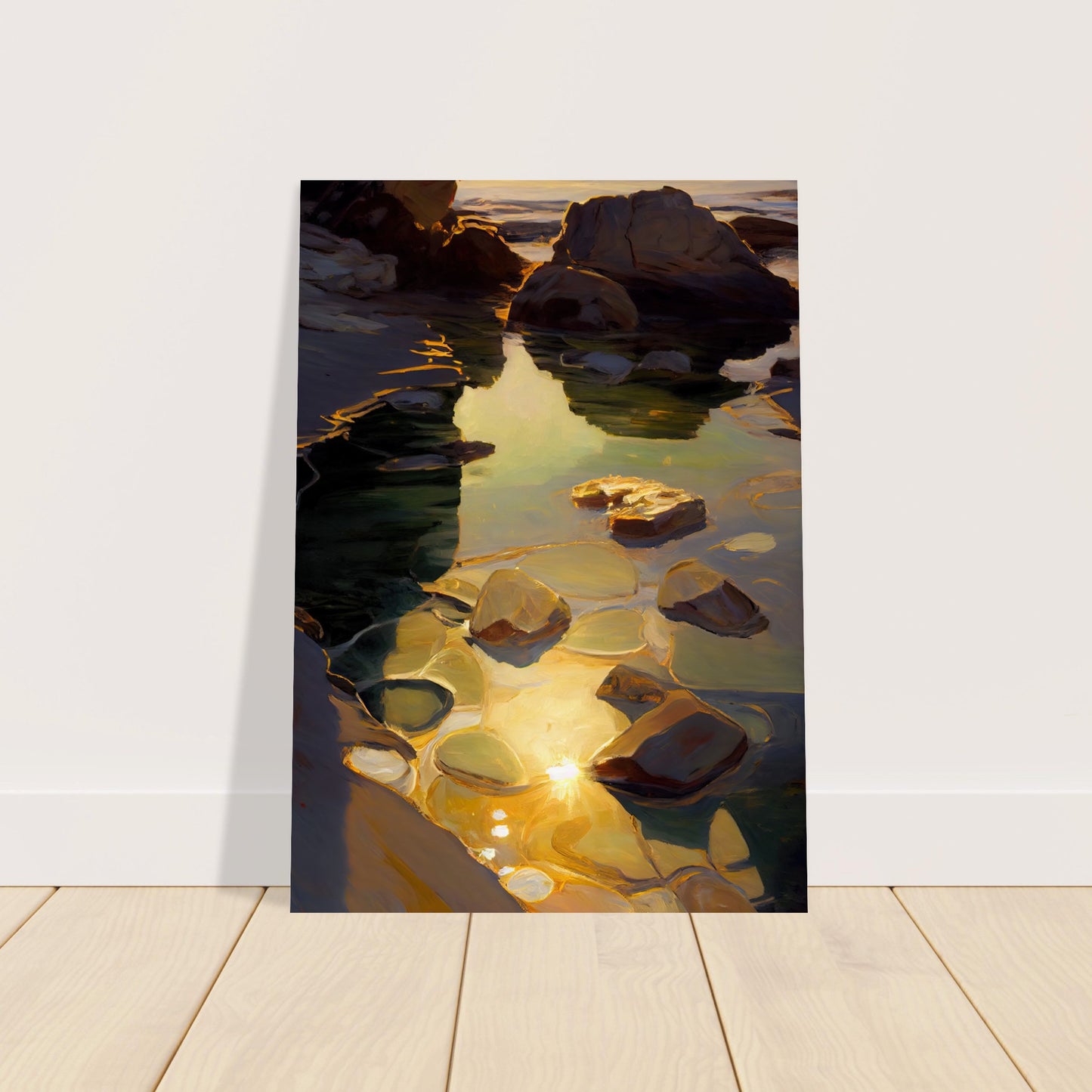 Shimmering Rockpool II - Unframed Print