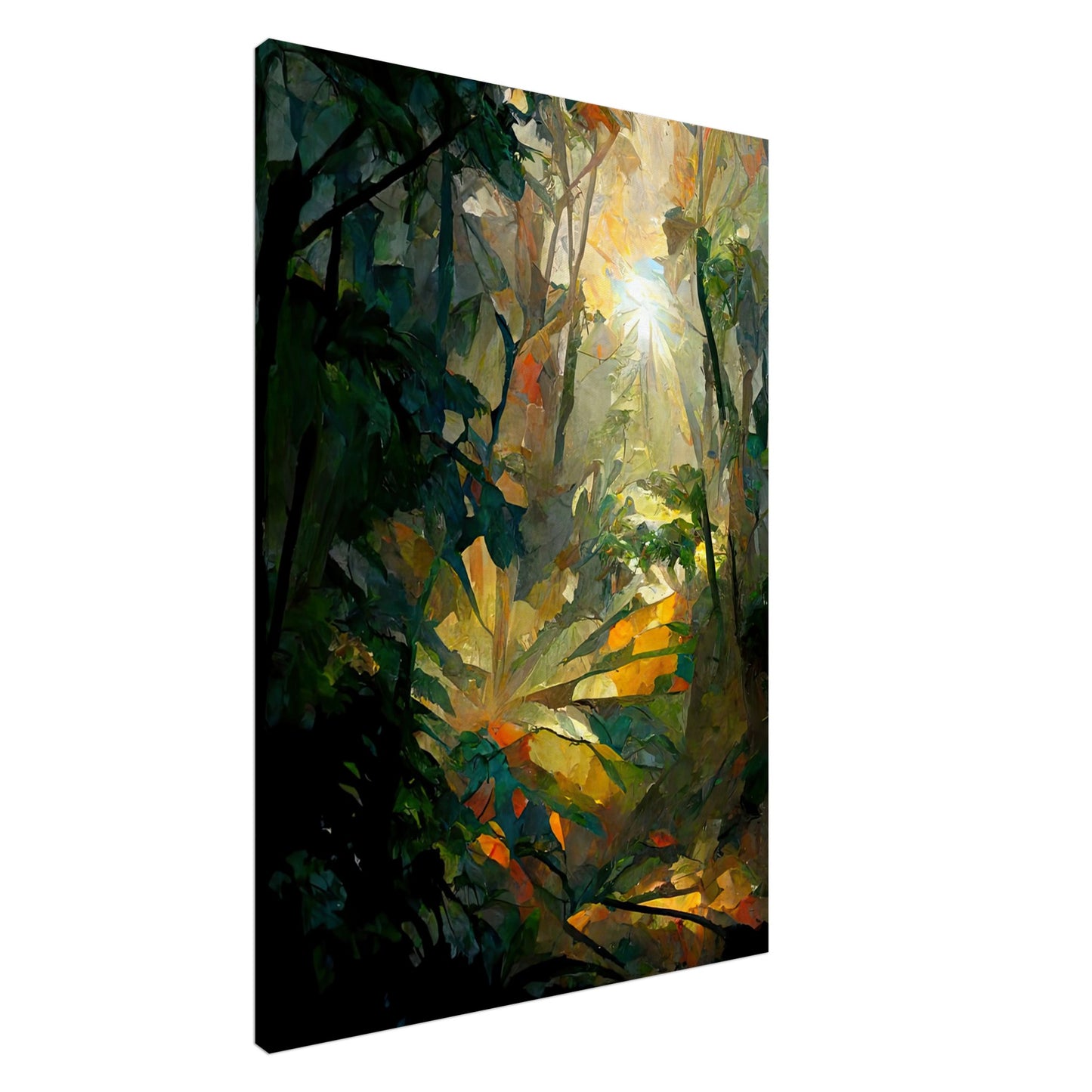 Rainforest Colour III - Canvas