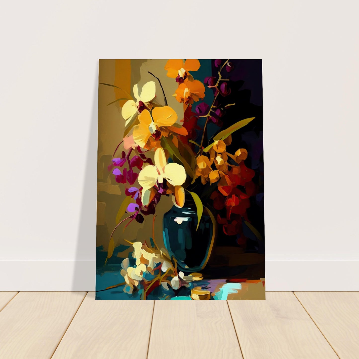 Abundant Orchids I - Unframed Wall Art Print