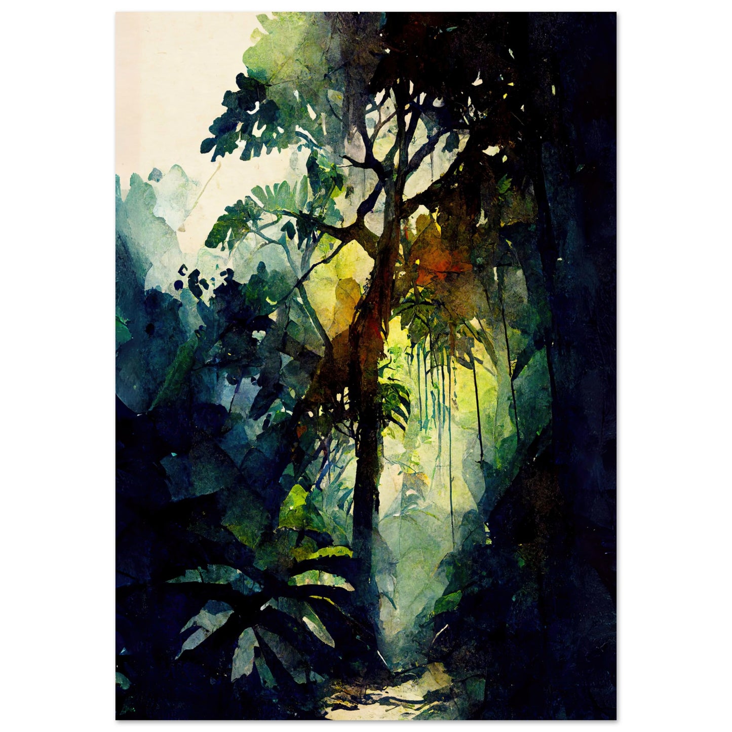 Deep in the Daintree I - Unframed Print