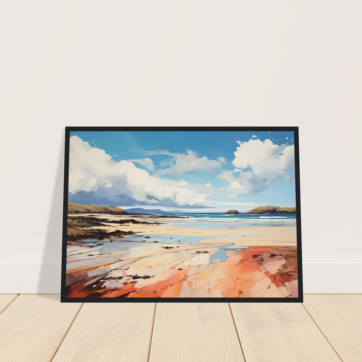 Bay of Fires III - Wooden Framed Print