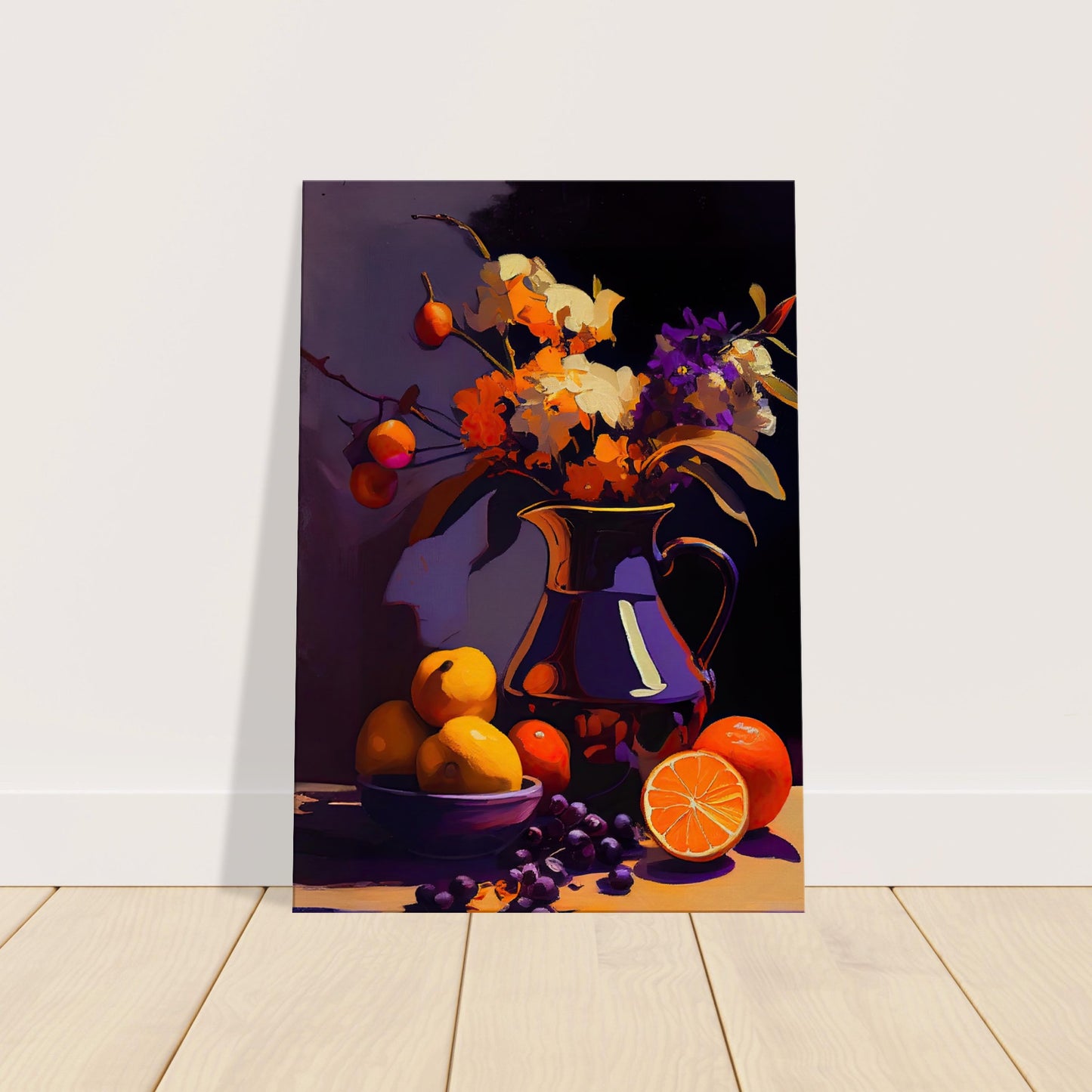 Opulent Contrasts - Canvas