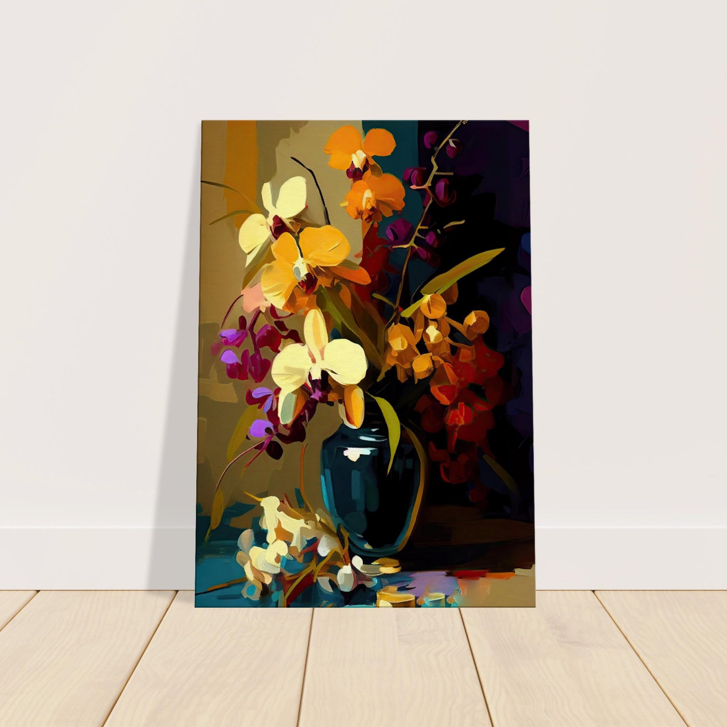 Abundant Orchids I - Canvas Wall Art Prints