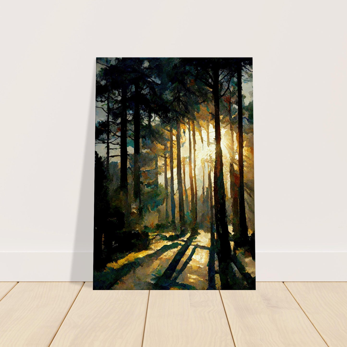Pine Forest Sunrise I - Canvas