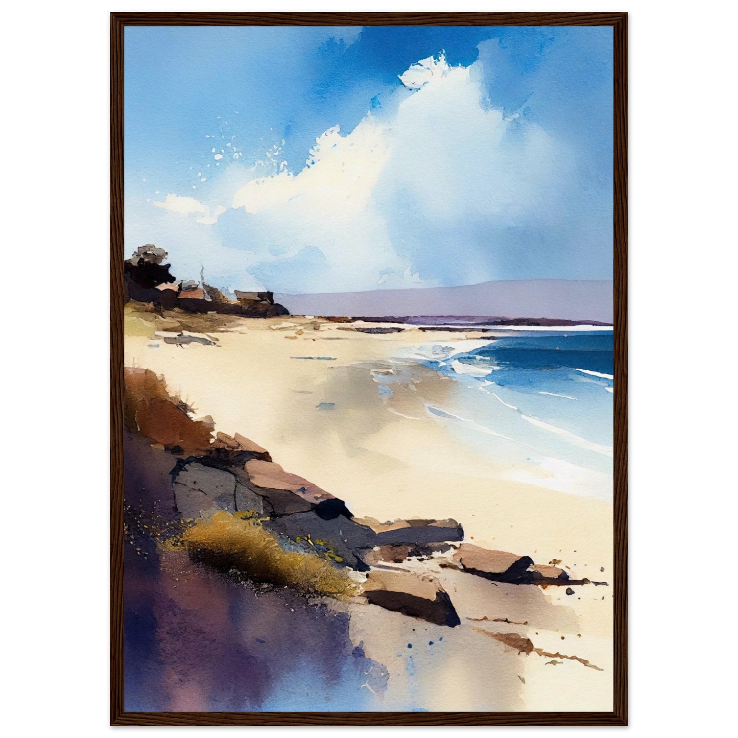 Arisaig Air III - Wooden Framed Print