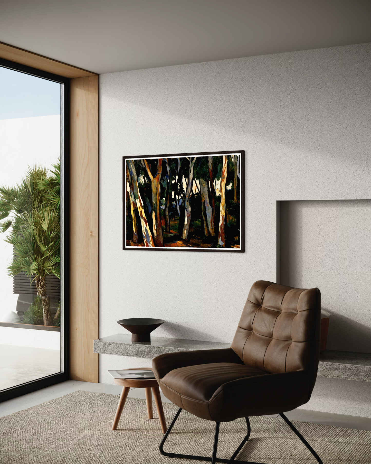 Gum Tree Radiance I - Wooden Framed Print