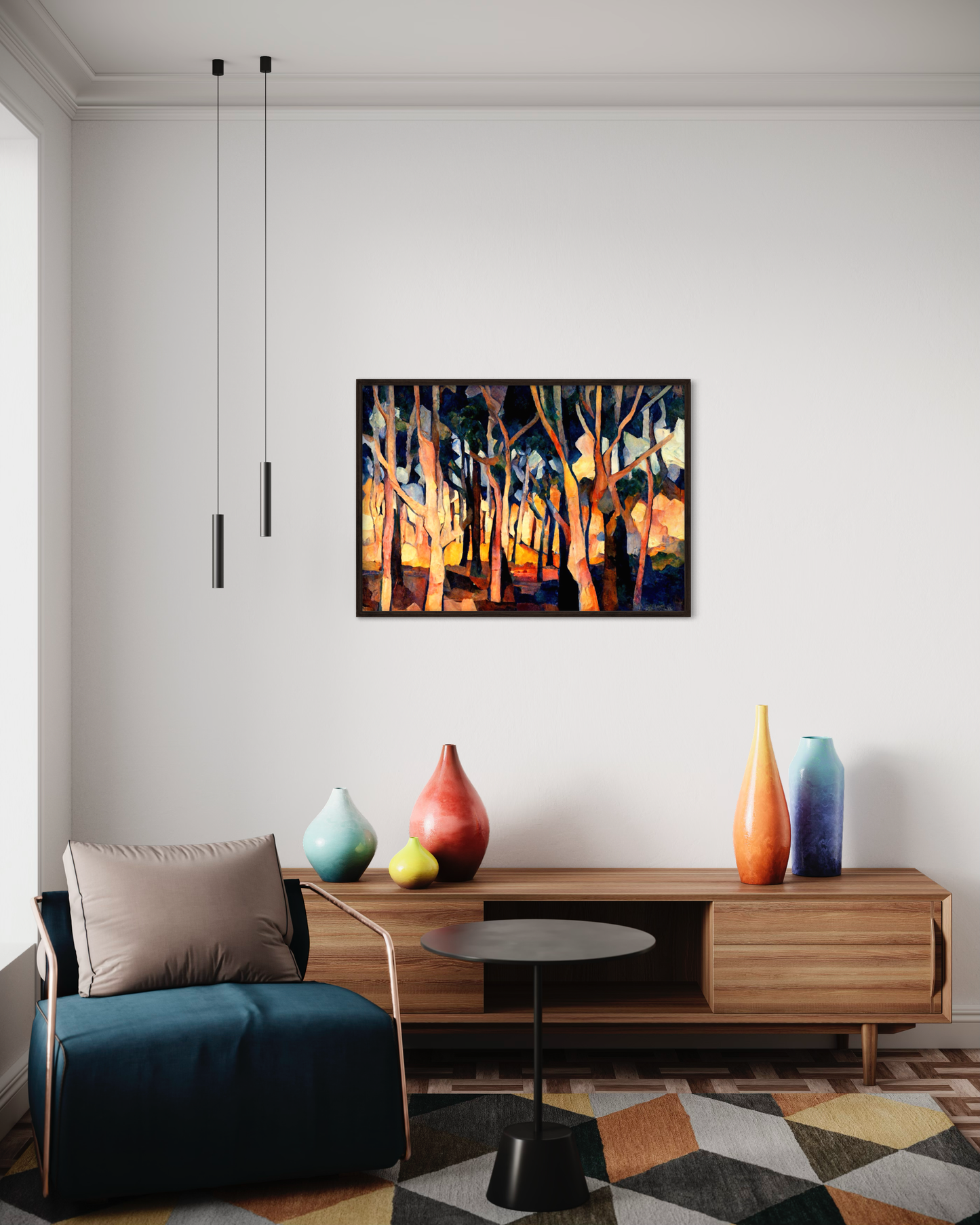 Gum Tree Radiance II - Wooden Framed Print