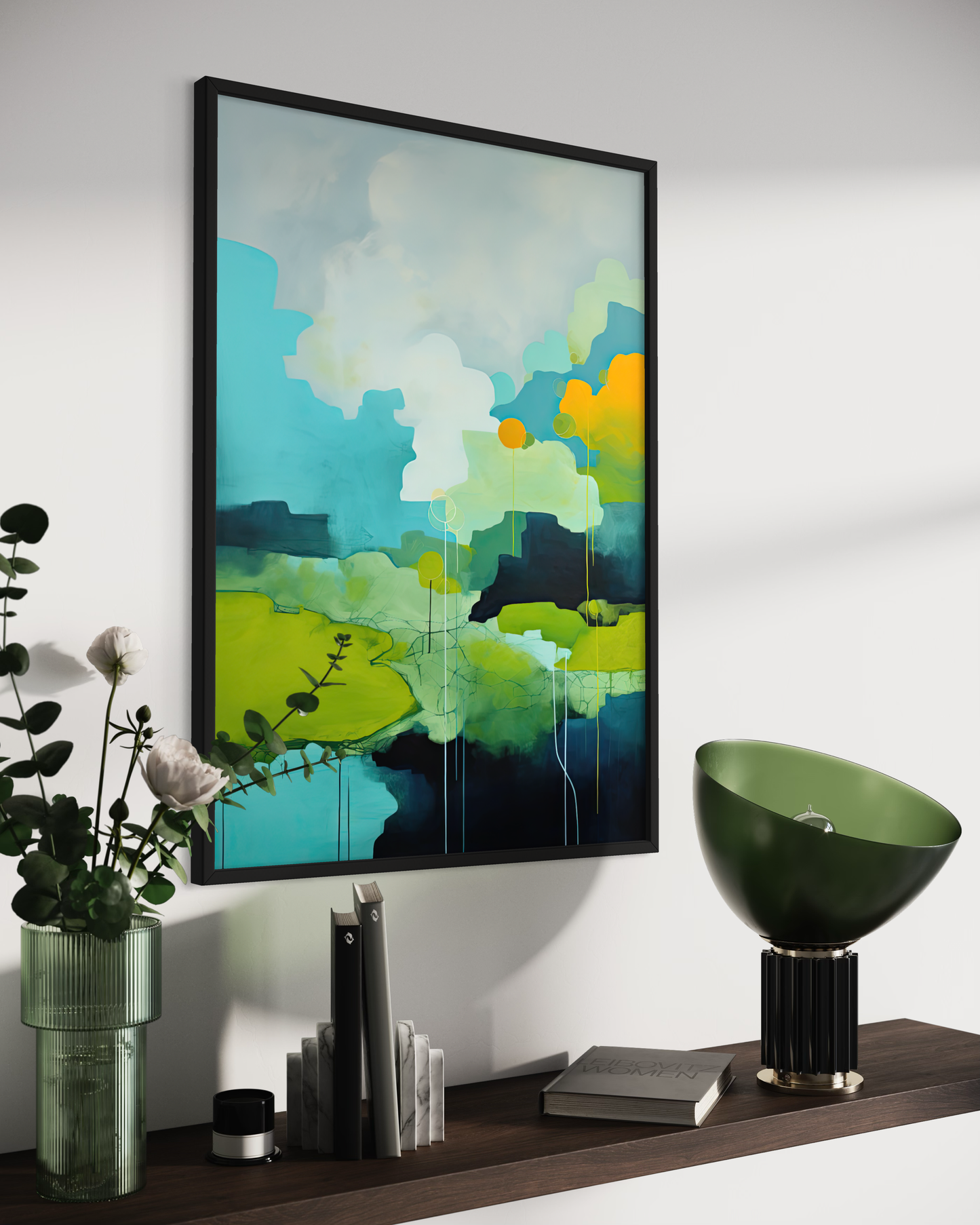 Portentous Skies I - Wooden Framed Print