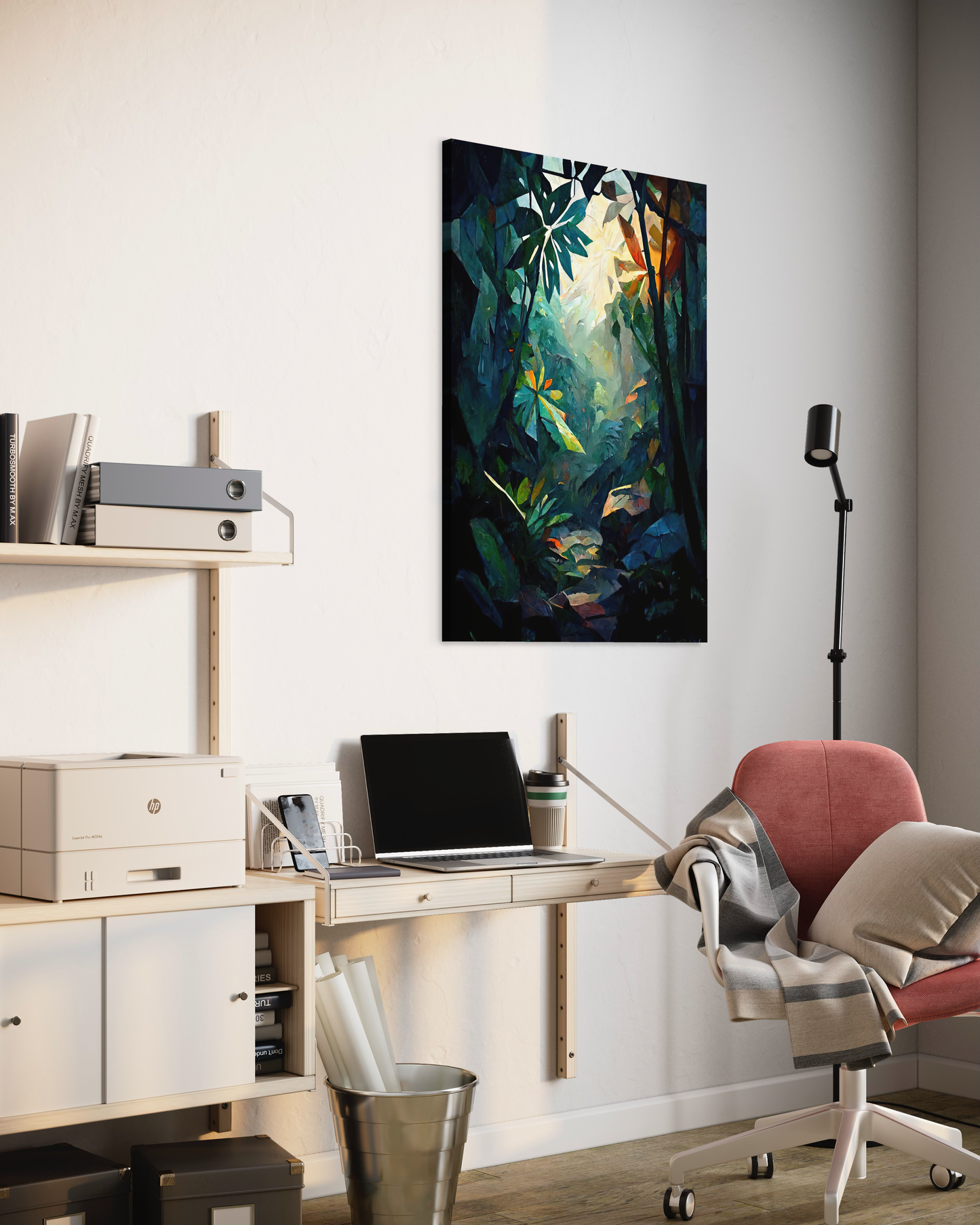 Rainforest Colour I - Canvas