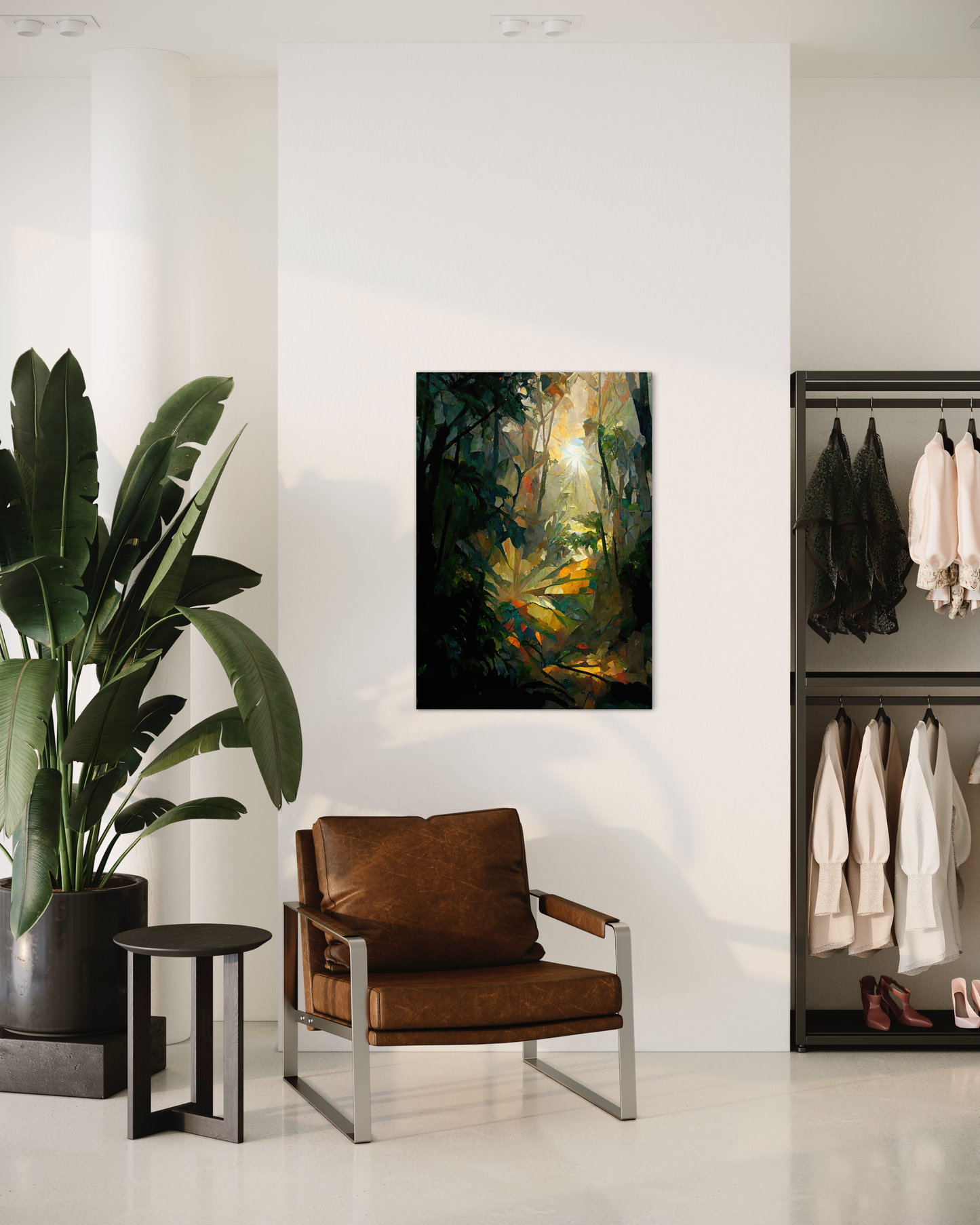 Rainforest Colour III - Canvas