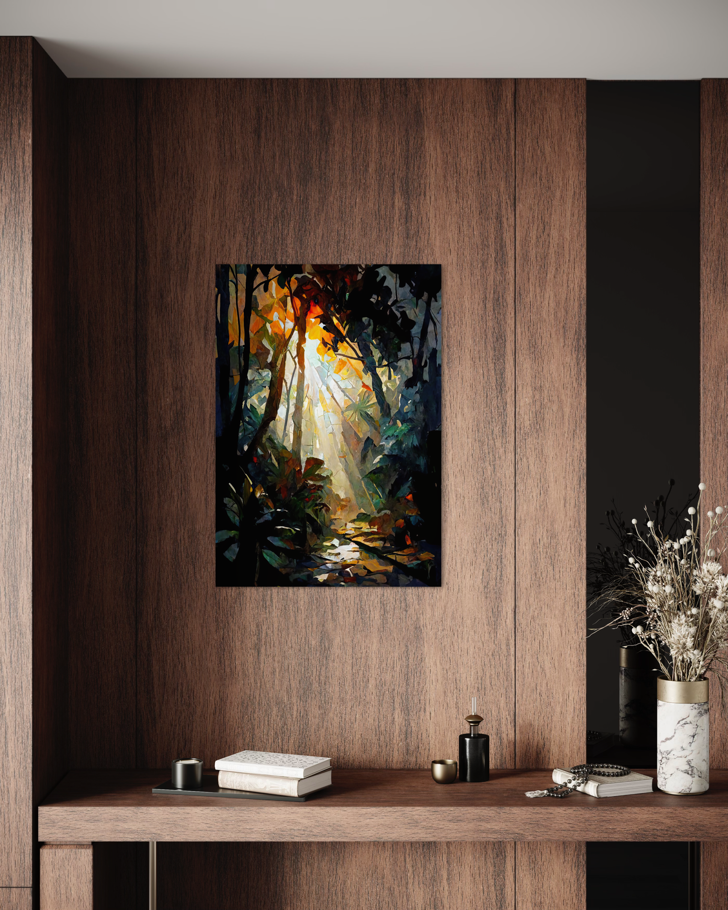 Rainforest Colour IV - Canvas