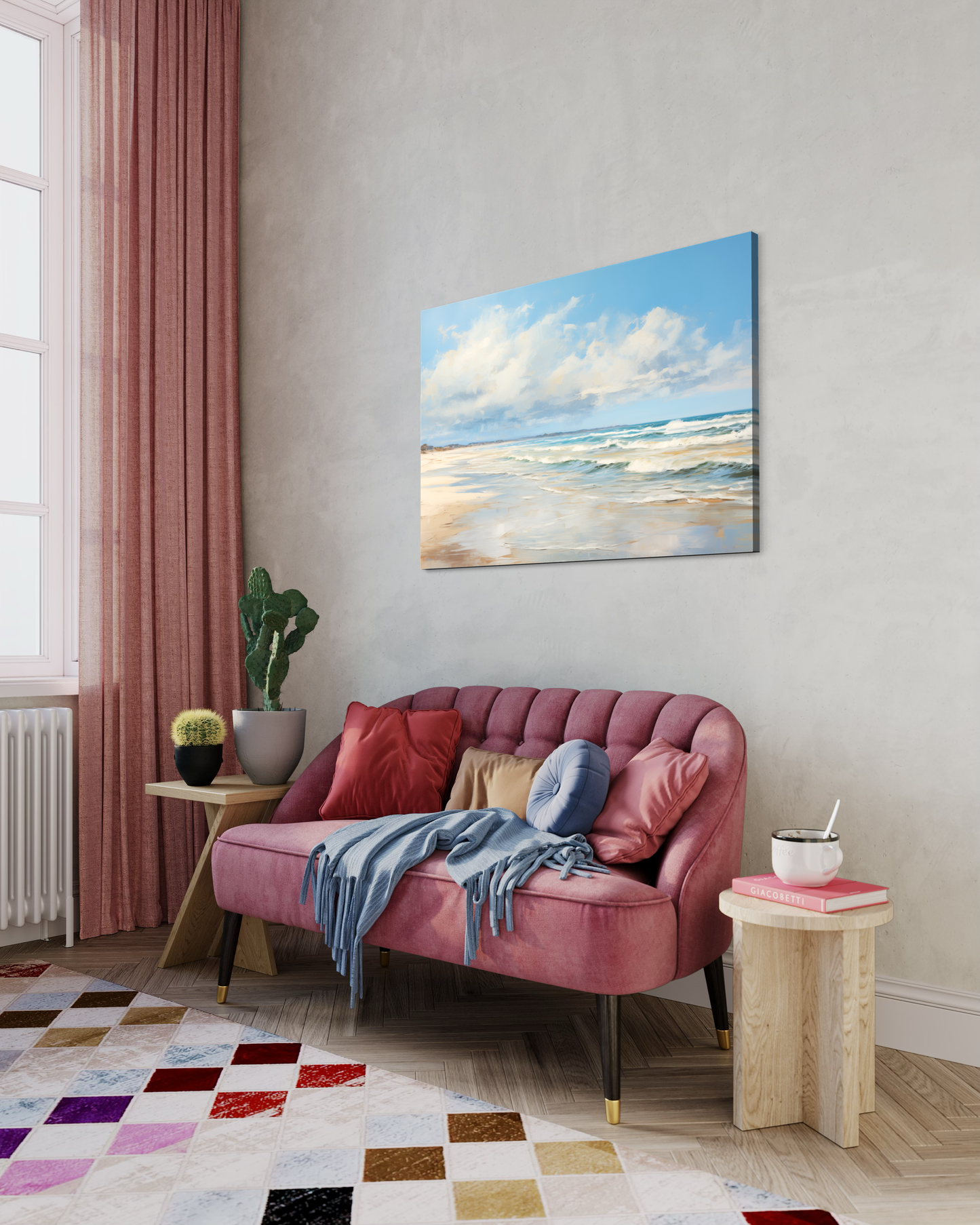 Silvered Tide III - Canvas