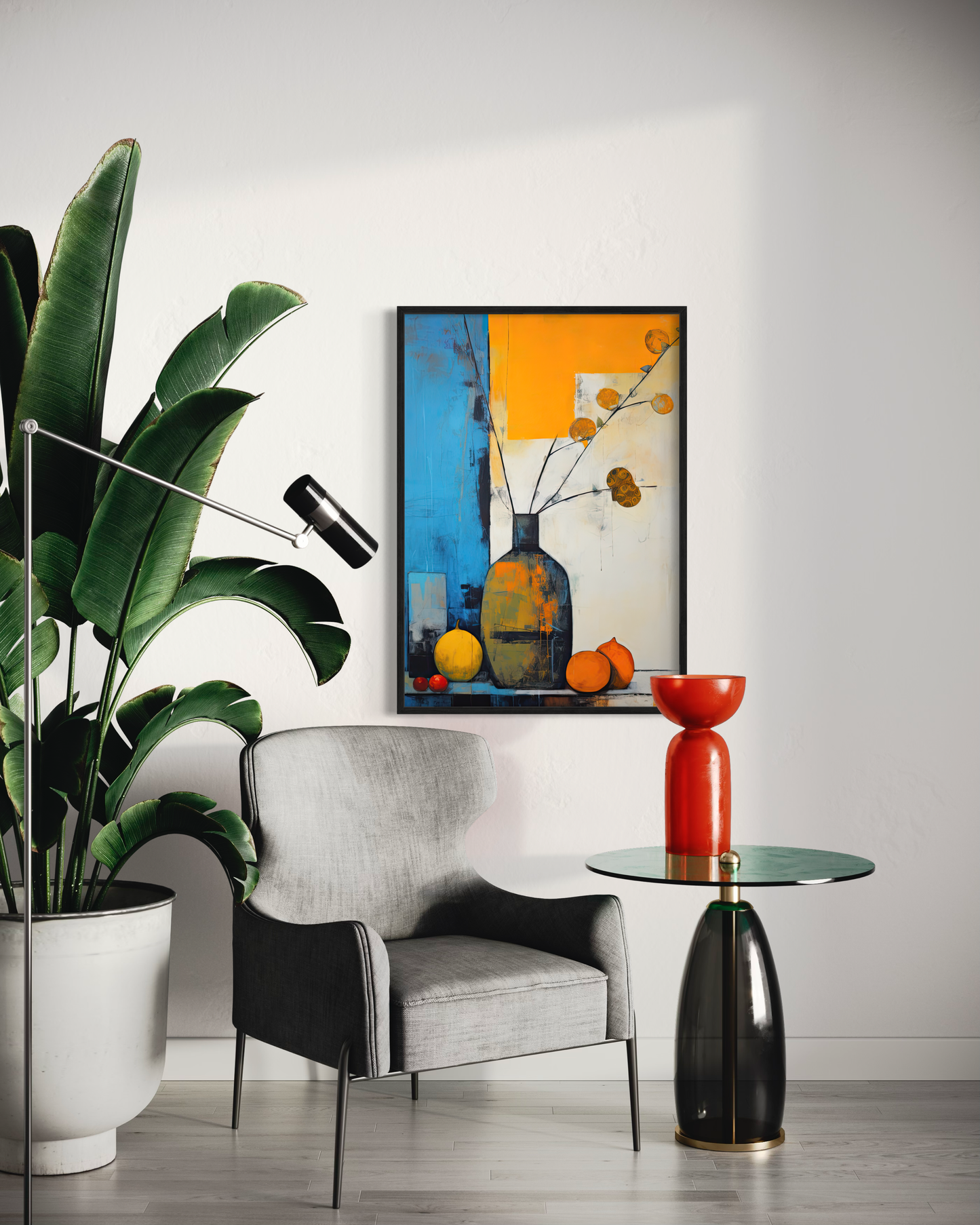 Vivid Harmony II - Wooden Framed Print