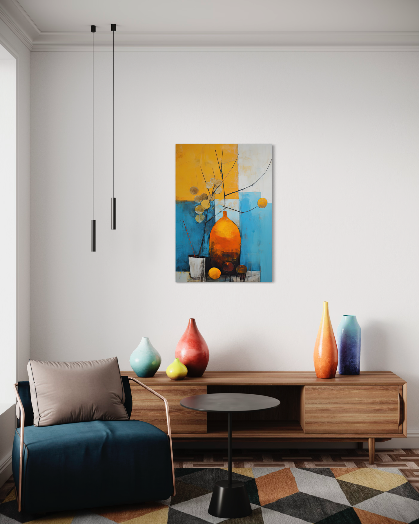 Vivid Harmony I - Canvas