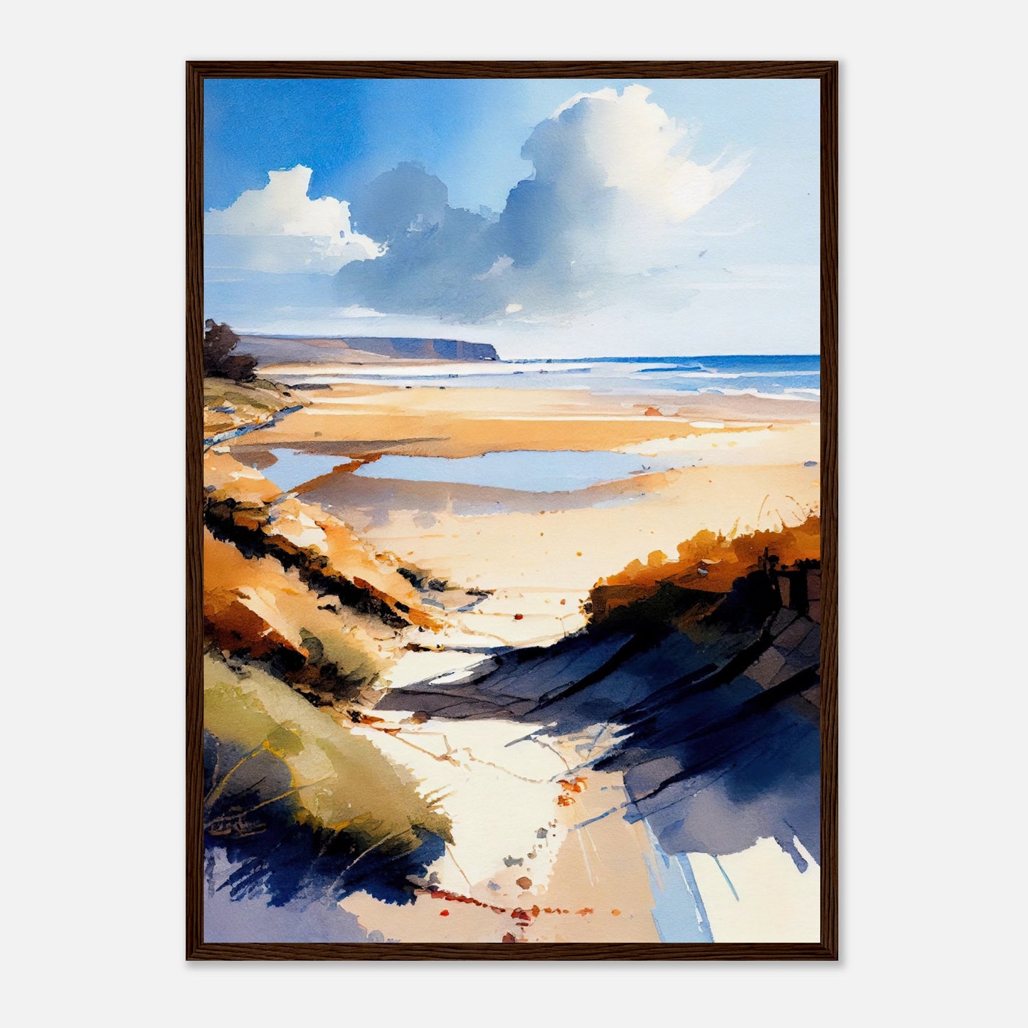 Arisaig Air II - Wooden Framed Print